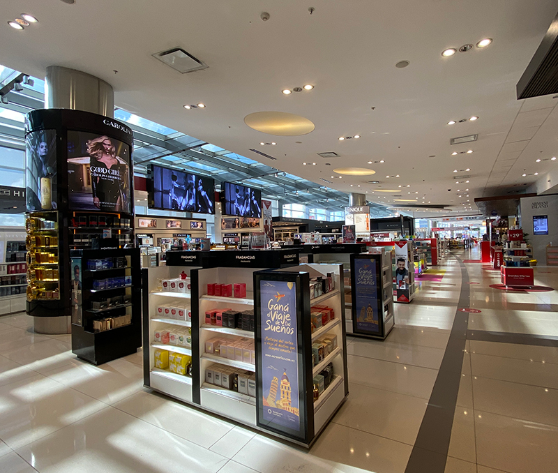 Duty Free en el Aeropuerto de Carrasco - Montevideo